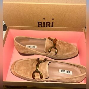 Bibi Lou camel loafers - never worn!